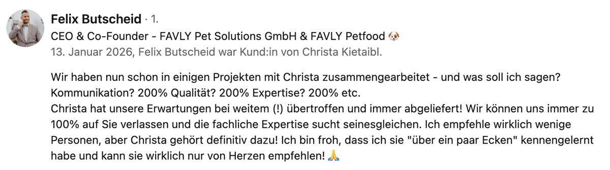 Review von Felix